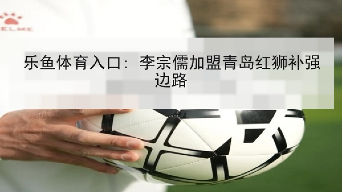 乐鱼体育入口: 李宗儒加盟青岛红狮补强边路